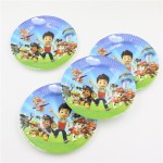Child kids boys birthday party paper plate 7inch